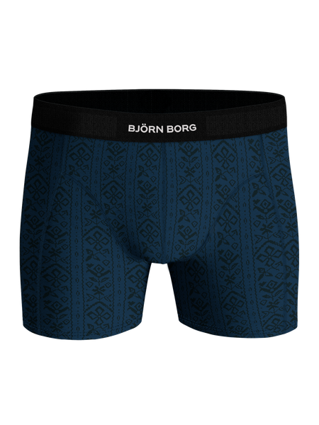 Björn Borg Premium Cotton Stretch Boxer 1-pack Blau , S von björn borg