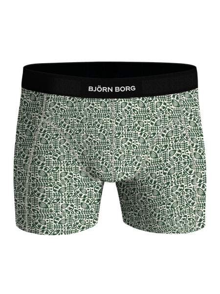 Björn Borg Premium Cotton Stretch Boxer 1-pack Grün, S Björn Borg Premium Cotton Stretch Boxer 1-pack Grün, S von björn borg