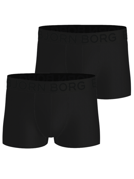 Björn Borg Sports Mesh Trunks 2-pack Schwarz, S von björn borg