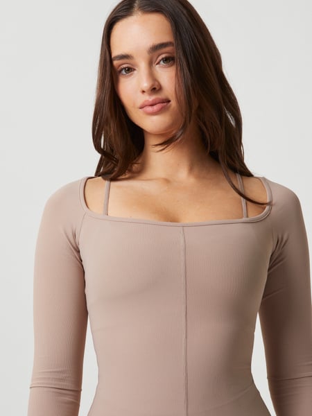 Björn Borg Studio Ballerina Long Sleeve Beige , L Björn Borg Studio Ballerina Long Sleeve Beige , L von björn borg