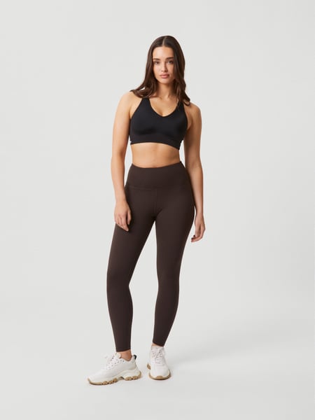 Björn Borg Studio High Waist Comfort Tights Braun, XS Björn Borg Studio High Waist Comfort Tights Braun, XS von björn borg