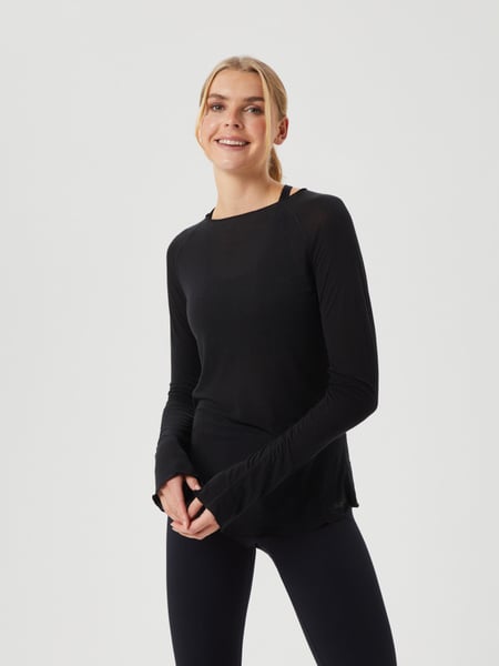 Björn Borg Studio Light Longsleeve Schwarz, S Björn Borg Studio Light Longsleeve Schwarz, S von björn borg