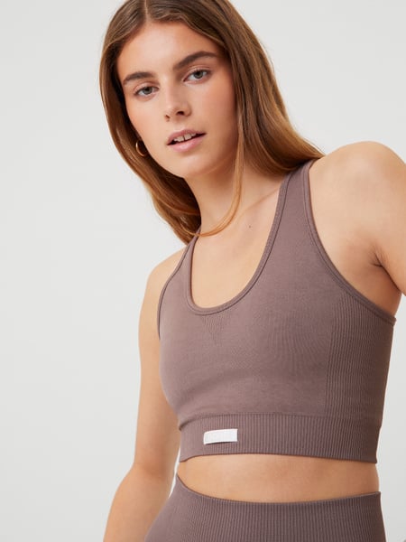 Björn Borg Studio Low Seamless Bra Braun, SM von björn borg