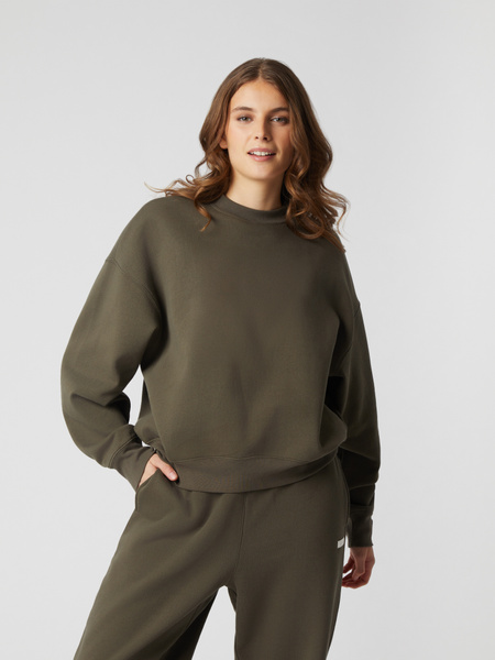 Björn Borg Studio Oversized Crew Braun, S Björn Borg Studio Oversized Crew Braun, S von björn borg