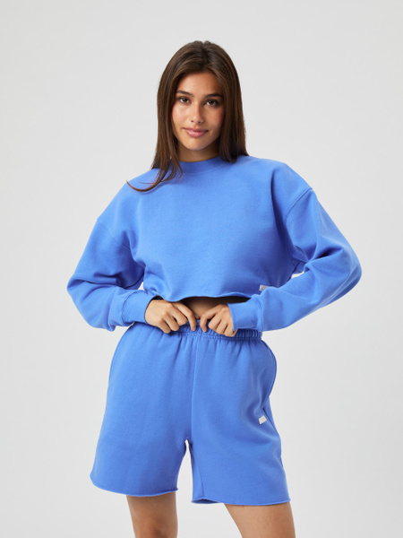 Björn Borg Studio Oversized Cropped Sweatshirt Blau , L Björn Borg Studio Oversized Cropped Sweatshirt Blau , L von björn borg