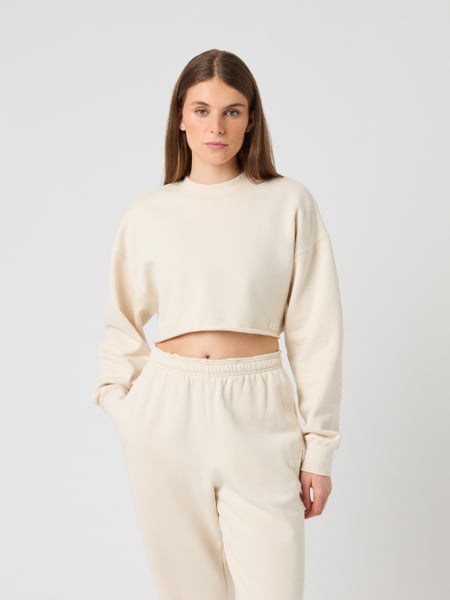 Björn Borg Studio Oversized Cropped Sweatshirt Weiß, XXL Björn Borg Studio Oversized Cropped Sweatshirt Weiß, XXL von björn borg