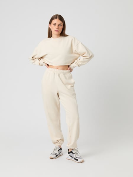 Björn Borg Studio Oversized Sweatpants Weiß, XL von björn borg