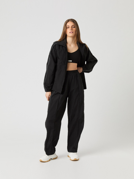 Björn Borg Studio Parachute Pants Schwarz, M von björn borg