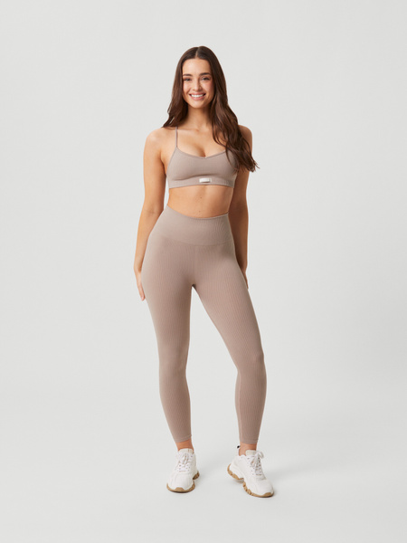 Björn Borg Studio Seamless Rib Tights Beige , M Björn Borg Studio Seamless Rib Tights Beige , M von björn borg
