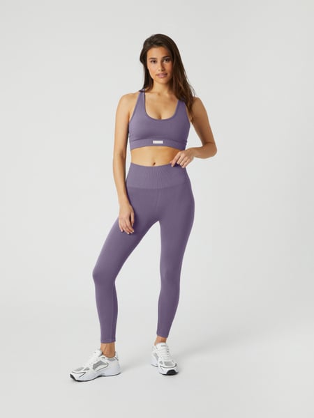 Björn Borg Studio Seamless Rib Tights Lila, L Björn Borg Studio Seamless Rib Tights Lila, L von björn borg