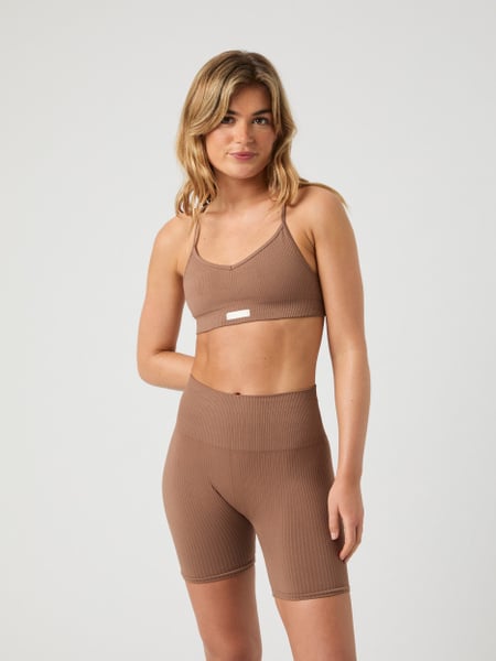 Björn Borg Studio Seamless Ribbed Shorts Braun, M Björn Borg Studio Seamless Ribbed Shorts Braun, M von björn borg