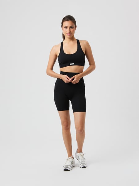 Björn Borg Studio Seamless Ribbed Shorts Schwarz, XS von björn borg