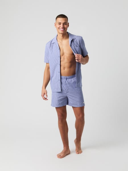 Björn Borg Thomas Mason Pyjama Shorts Blau , M von björn borg