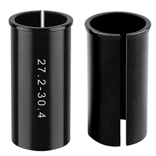 Blicadijo Fahrrad Reduzierhülse Sattelstütze,Fahrrad sattelstütze Rohr Adapter 27,2mm aus Aluminiumlegierung Reduzierhülse auf 30,4mm für MTB-30,4mm von blicadijo