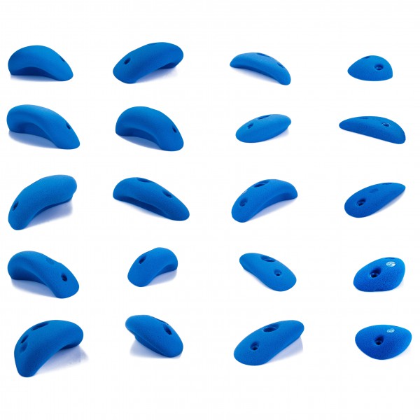 blue pill - Easy Boulder - Klettergriffe Gr XS-M blau/weiß blue pill - Easy Boulder - Klettergriffe Gr XS-M blau/weiß von blue pill