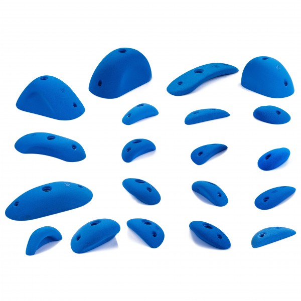 blue pill - Mixed All - Klettergriffe Gr XS-XL blau/weiß blue pill - Mixed All - Klettergriffe Gr XS-XL blau/weiß von blue pill