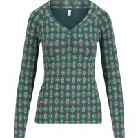 Blutsgeschwister Damen Savoir Vivre Sage Longsleeve von blutsgeschwister