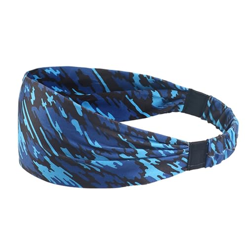 Sport Herren Stirnband Workout Schweißableitendes Haarband Laufen Fitnessstudio Training Kopfwickel Tennis Basketball Fußball Headwrap von bnsggl