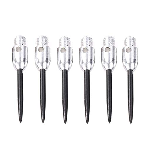 bnsggl 6Pcs 2BA Gewinde Stahl Spitze Metall Wellen Beruf Ersatz Darts Stahl Spitze 2BA Gewinde Darts Nadel Zubehör bnsggl 6Pcs 2BA Gewinde Stahl Spitze Metall Wellen Beruf Ersatz Darts Stahl Spitze 2BA Gewinde Darts Nadel Zubehör von bnsggl