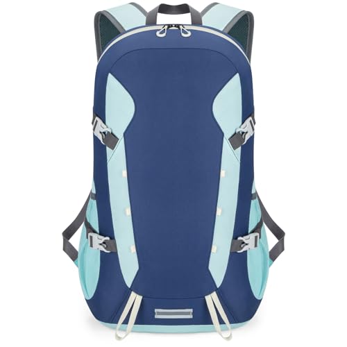 bnsggl Faltbarer Rucksack Mit Großer Kapazität Wasserabweisender Rucksack Reiserucksack Wanderrucksack Camping Tagesrucksäcke Für Damen Und Herren von bnsggl