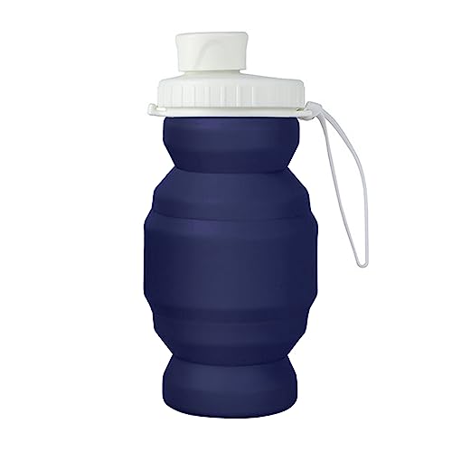 bnsggl Silikon Faltbare Wasser Flaschen Für Sport Trinken Camping Reise Radfahren Wasserkocher Klapp Wasser Flasche Wasser Tasse von bnsggl