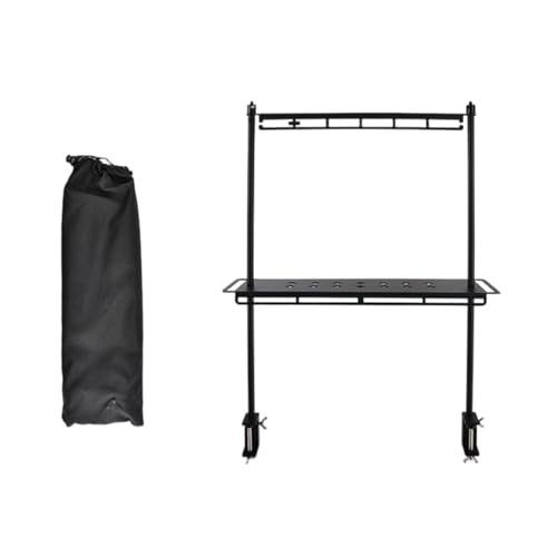 bnsggl Tragbarer Klapptisch Korrosionsbeständiger Tisch Aluminium Campingtisch Für Gartengrills von bnsggl