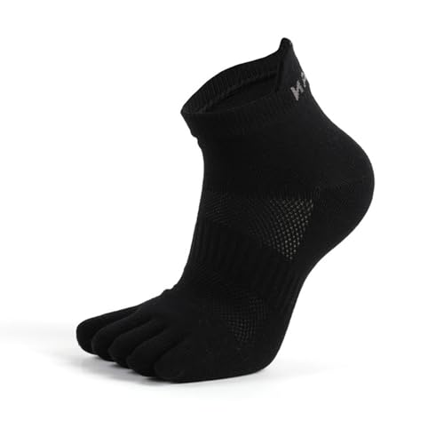 bnsggl Unisex Zehensocken Fünf Finger Socken Sport Baumwollsocke Atmungsaktive Laufsocken Split Toe Socken Für Männer Frauen Laufen von bnsggl