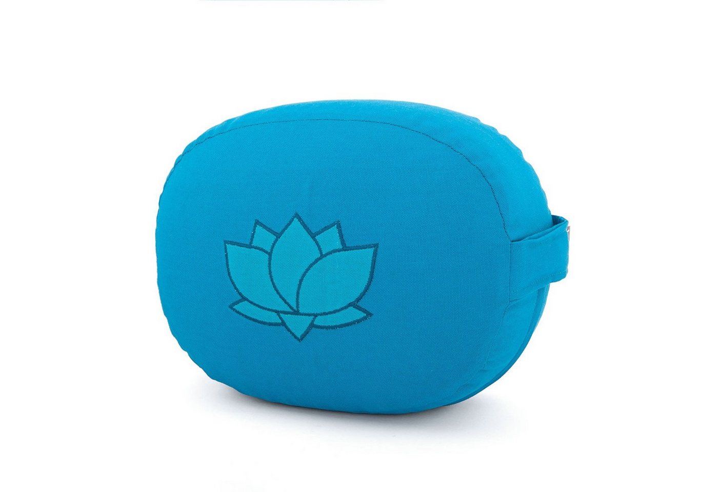 bodhi Meditationskissen Meditationskissen OVAL mit Lotus Stickerei von bodhi