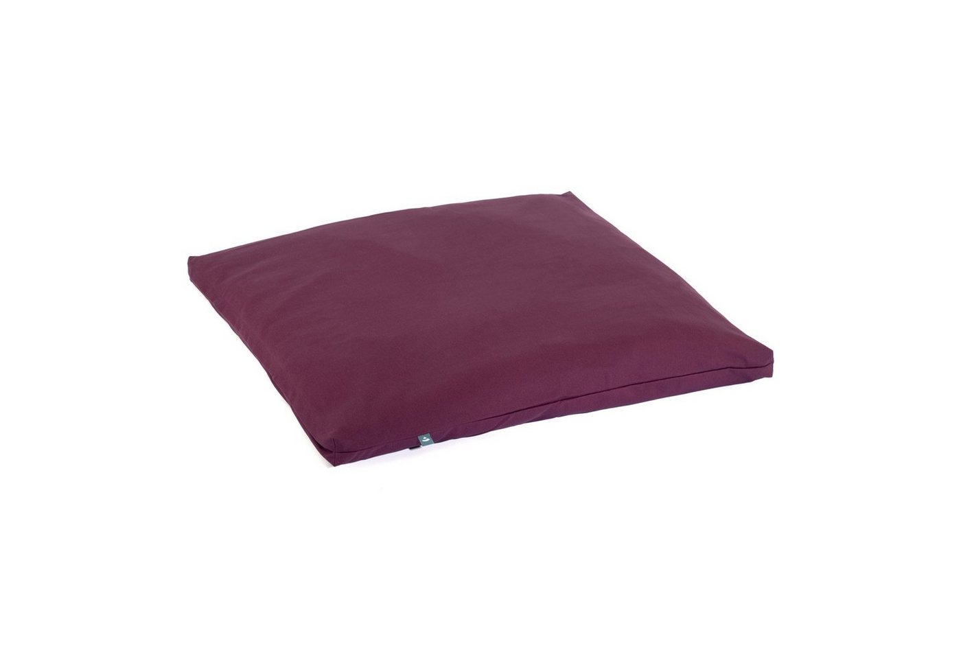 bodhi Meditationskissen Meditationsmatte Zabuton ECO aubergine von bodhi