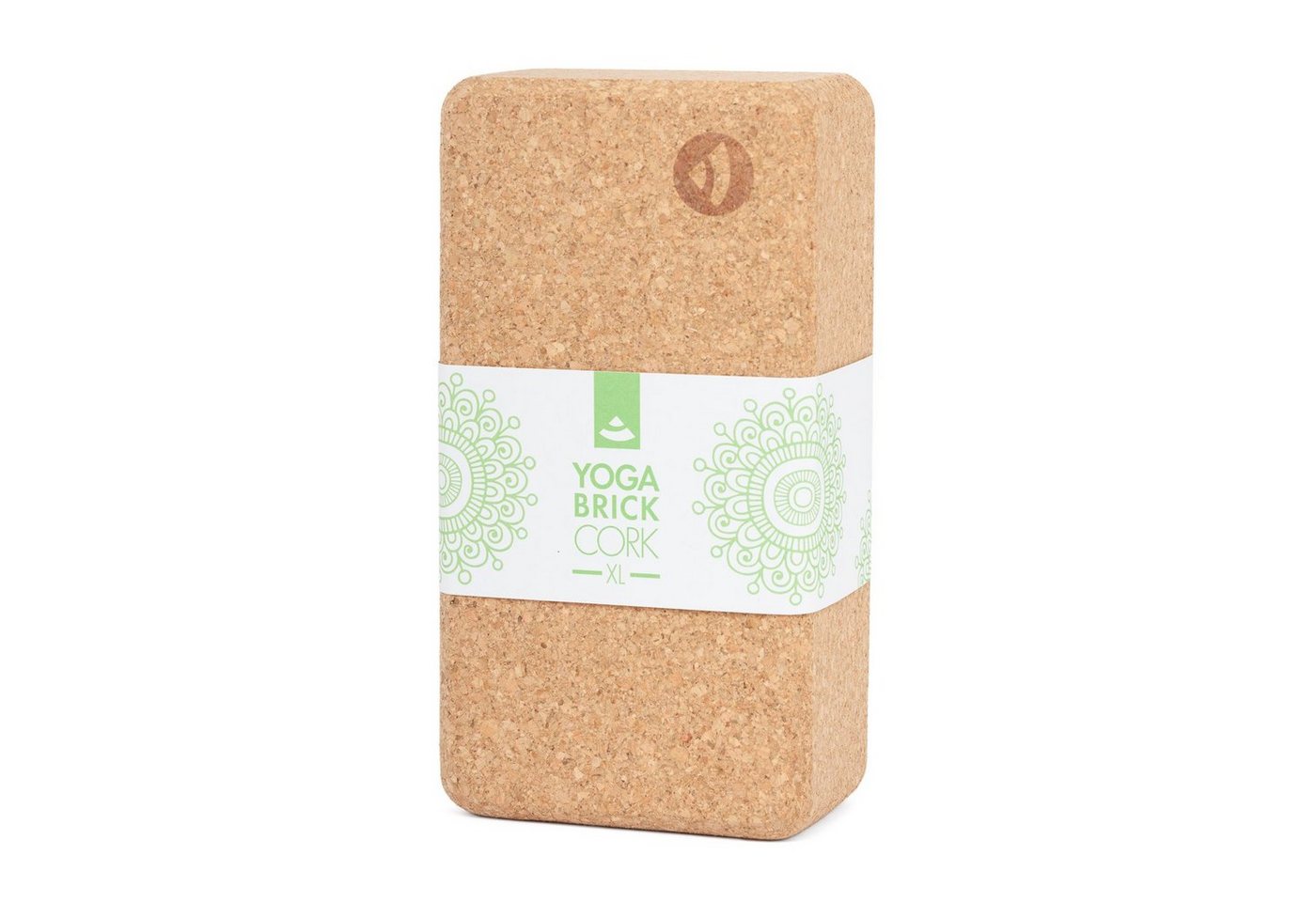 bodhi Yogablock Yoga Block KORK BRICK XL 1 Stück von bodhi