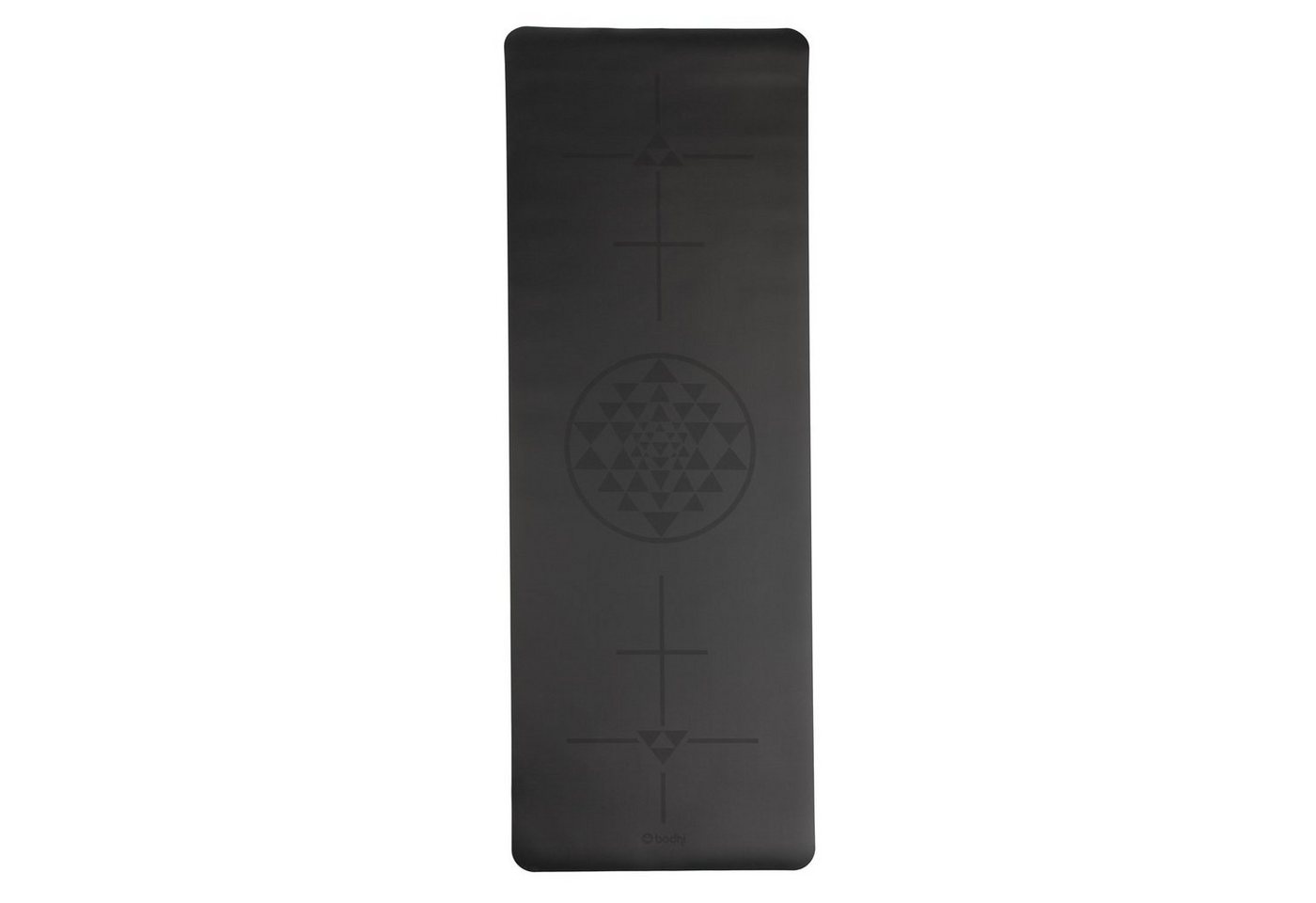 bodhi Yogamatte Design Yogamatte PHOENIX Mat, schwarz mit Alignment-Yantra bodhi Yogamatte Design Yogamatte PHOENIX Mat, schwarz mit Alignment-Yantra von bodhi