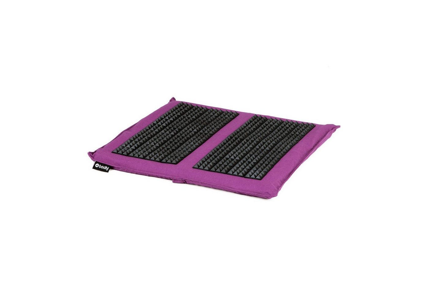 bodhi Yogamatte VITAL Akupressur Fußreflexzonenmatte SPIKY aubergine von bodhi