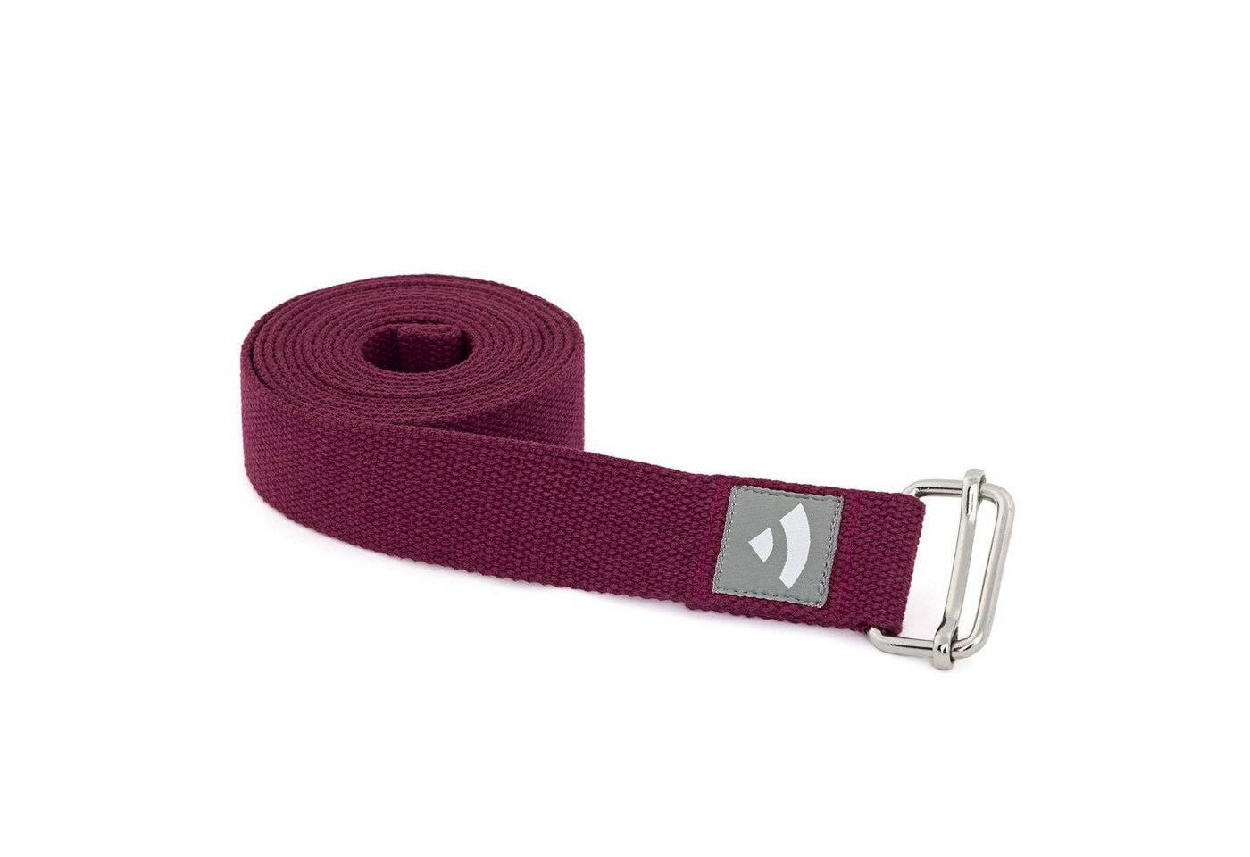 bodhi Yogamatte Yogagurt mit Schiebeschnalle ASANA BELT 2,5m, Metall aubergine bodhi Yogamatte Yogagurt mit Schiebeschnalle ASANA BELT 2,5m, Metall aubergine von bodhi