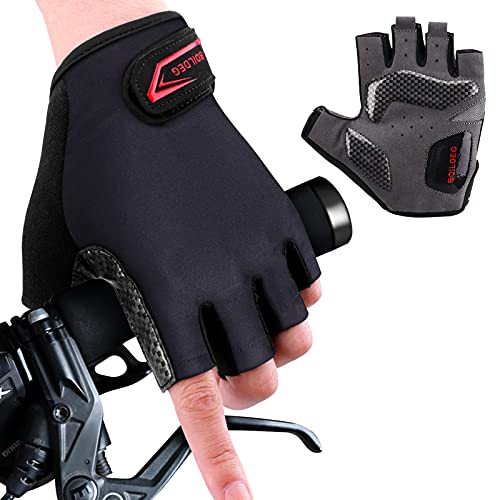 boildeg Fahrradhandschuhe Radsporthandschuhe rutschfeste und stoßdämpfende Mountainbike Handschuhe mit Signalfarbe geeiget Unisex Herren Damen boildeg Fahrradhandschuhe Radsporthandschuhe rutschfeste und stoßdämpfende Mountainbike Handschuhe mit Signalfarbe geeiget Unisex Herren Damen von boildeg