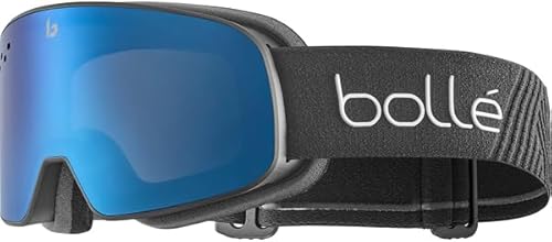 Bolle Nevada SMALL Schneebrille 2025 Black Matte/Bronze Blue von bollé