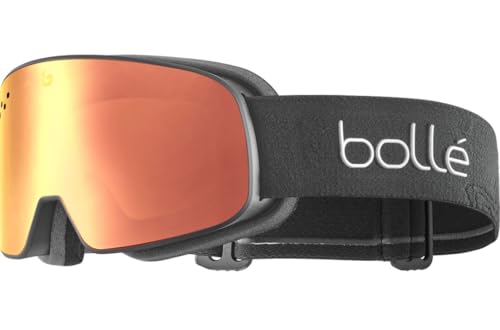 Bolle Nevada SMALL Schneebrille 2025 Black Matte/Sunrise photochromic Bolle Nevada SMALL Schneebrille 2025 Black Matte/Sunrise photochromic von bollé