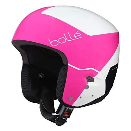 bollé - MEDALIST Tanoshi Pink Shiny S 53-54cm, Skihelm, Small, Unisex Erwachsene von bollé