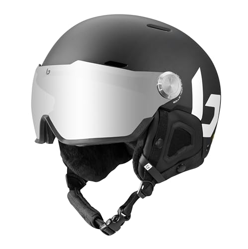 bollé - MIGHT VISOR Black Matte S 52-55cm - Brown Gun Kat 2, Skihelm, Medium, Unisex Erwachsene bollé - MIGHT VISOR Black Matte S 52-55cm - Brown Gun Kat 2, Skihelm, Medium, Unisex Erwachsene von bollé
