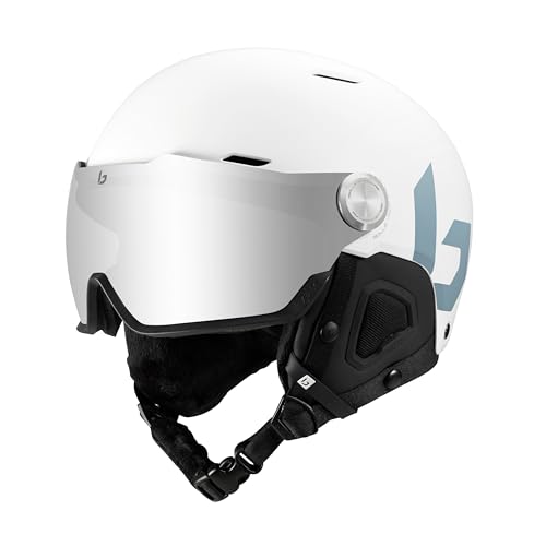 bollé - MIGHT VISOR Offwhite Matte L 59-62cm - Brown Gun Kat 2, Skihelm, Medium, Unisex Erwachsene bollé - MIGHT VISOR Offwhite Matte L 59-62cm - Brown Gun Kat 2, Skihelm, Medium, Unisex Erwachsene von bollé
