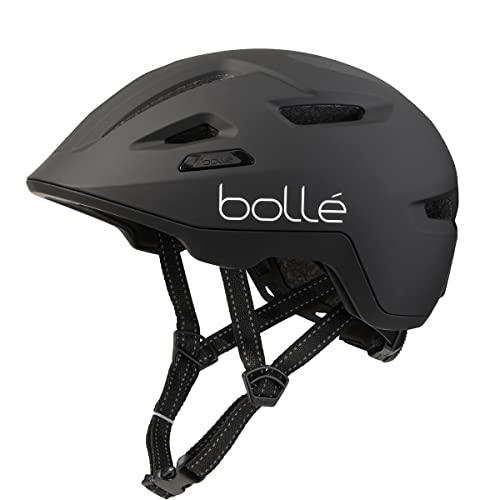 Bollé Unisex – Erwachsene Stance Fahrradhelm, Schwarz, L von bollé