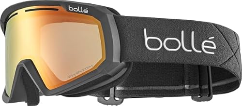 Bolle Y7 OTG Schneebrille 2025 Black Matte/Phantom fire red von bollé