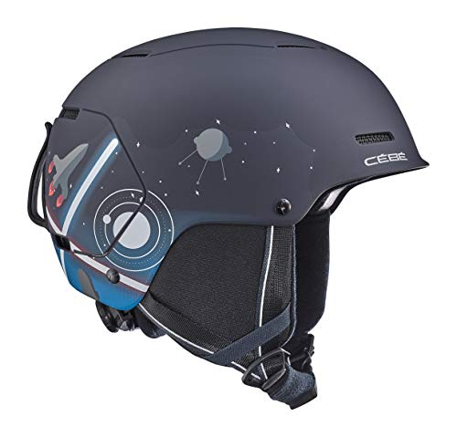 Cébé Unisex – Babys Bow Skihelme, Matt Space, 48-51 cm Cébé Unisex – Babys Bow Skihelme, Matt Space, 48-51 cm von Bollé
