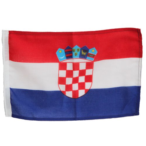Bootsflagge Kroatien 20 x 30 cm von bootsshop in Bad Ischl