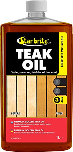 Starbrite Premium Golden Teak Oil 950 ml von STAR BRITE
