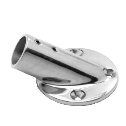 Relingfuß 30° 22mm, 63,5mm Relingfuß 30° 22mm, 63,5mm von Yacht Steel