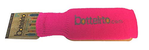 bottelito Flaschenwärmer – Flaschensocke – Flaschenstrumpf – Flaschenschutz, pink bottelito Flaschenwärmer – Flaschensocke – Flaschenstrumpf – Flaschenschutz, pink von bottelito