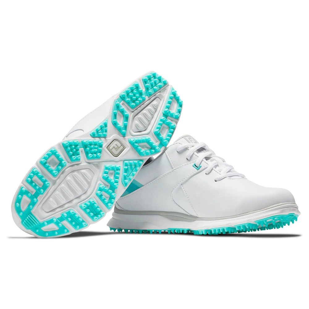 'Footjoy Pro SL Damengolfschuh weiss/türkis' 'Footjoy Pro SL Damengolfschuh weiss/türkis' von FootJoy