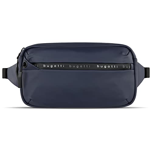 bugatti Blanc Bauchtasche - Hüfttasche für Reise, Alltag und Sport - Waist-Bag, blau von bugatti