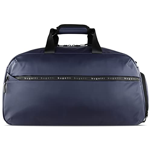 bugatti Blanc Sporttasche, Fitnesstasche Unisex - Weekender Reisetasche in blau bugatti Blanc Sporttasche, Fitnesstasche Unisex - Weekender Reisetasche in blau von bugatti