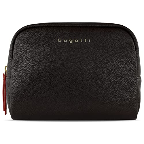 bugatti Ella Kulturbeutel, Kosmetiktasche, Toiletry Bag, Waschtasche, Waschbeutel, Toilettentasche in braun von bugatti